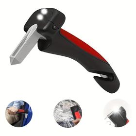 "Car Door Assist Handle for Elderly â€“ LED Light + Emergency Window Breaker"