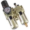 Air Compressor Filter Regulator Lubricator (FRL), 3/8" NPT Air Compressor Water Separator