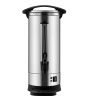 Commercial Coffee Urn, 110 Cups Stainless Steel Large Coffee Dispenser, 1500W 110V Electric Coffee Maker Urn For Quick Brewing
