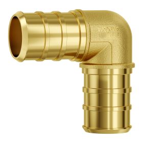Pipe Fittings, 3/4" 50PCS Brass Pipe Fittings, Clamp-style Elbows Pipe Connector Brass Air Fittings