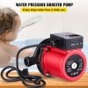 Hot Water Recirculating Pump, 245W 110V Water Circulator Pump, Automatic Start Circulating Pump NPT 3/4" with Brass Fittings, Stainless Steel Head