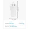 Pitcher Water Filter Replacements, 3-pack 5-stage Water Filter for Pitchers and Dispensers, No BPA, Last 3 Months or 40 Gallons, Reduce Limescale