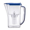 Water Filter Pitcher, 9 Cup 5-stage Water Filter Dispenser, Fast Filtration System with Filter Change Indicator, No BPA, Lasts 3 Months or 40 Gallons