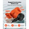 F-007E-1F1 High Efficiency Circulator Pump, 16 GPM, 120V 20 ft Cast Iron Hot Water Recirculating Circulation Pump, 1 in Flange Connection, Check Valve