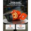 F-007E-1F1 High Efficiency Circulator Pump, 16 GPM, 120V 20 ft Cast Iron Hot Water Recirculating Circulation Pump, 1 in Flange Connection, Check Valve