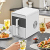 PSZBJ-K12  Automatic Ice Maker-Blue Storage Ice for Outdoor Camping. Features: 12kg/day capacity, PVC material (BPA-free), touch controls