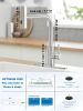 Kitchen Faucets with Pull Down Sprayer,Waterfall Kitchen Sink Faucet,Commercial Utility Stainless Steel Kitchen Faucets