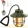 1200 Lumens Camping Lantern, Rechargeable LED Tent Light with 4 Light Modes, USB Portable Outdoor Flashlight for Camping, Hiking, Emergencies