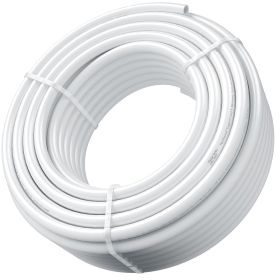 PEX Pipe 3/4 Inch, 100 Feet Length PEX-B Flexible Pipe Tubing for Potable Water, Pex Water Lines for Hot/Cold Water & Easily Restore (Color: White, length: 100 ft)