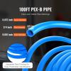 PEX Pipe 3/4 Inch, 100 Feet Length PEX-B Flexible Pipe Tubing for Potable Water, Pex Water Lines for Hot/Cold Water & Easily Restore