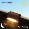 16/32PCS solar outdoor light, spring camping outdoor light, outdoor LED step light, solar charging, suitable for balconies, terraces, stairs, fences